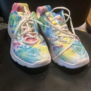 Fila tie dye shoes